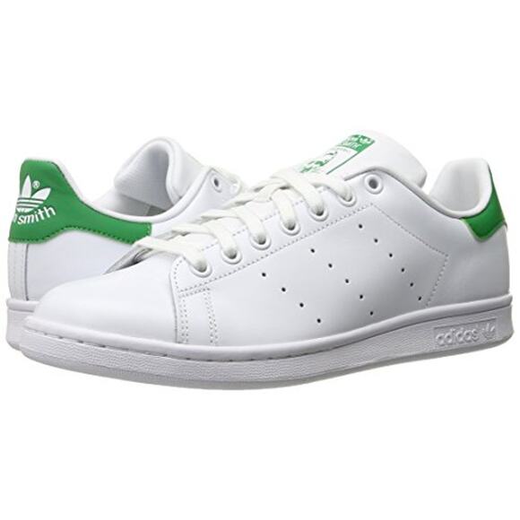 NWT Adidas Originals Men’s Stan Smith Sneaker White/Green/White – Size 9.5 US main image 2